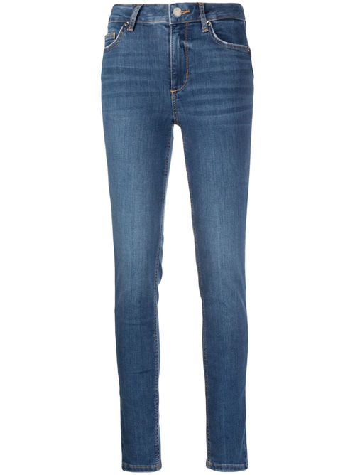 Mid-rise skinny jeans - Blue