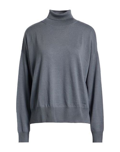 Woman Turtleneck Lead Size 6 Merino Wool