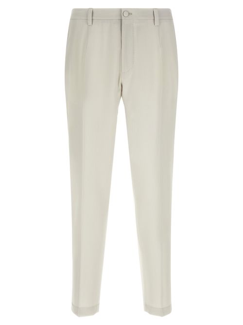 Poplin Wool Pants