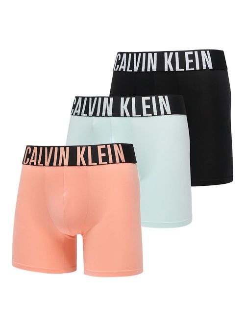 Logo-print boxers (pack of three) - Orange