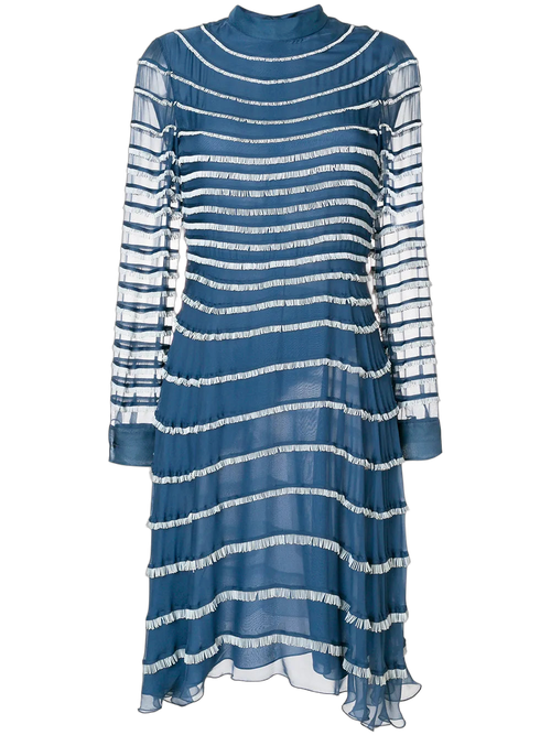Devin Parker Dress — Blue