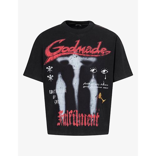 Mens Fulfilment Logo Cotton T-Shirt