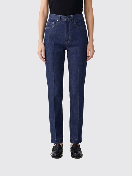 Jeans CHLOÉ Woman color Navy