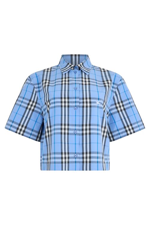 Short Sleeve Mini Cotton Shirt