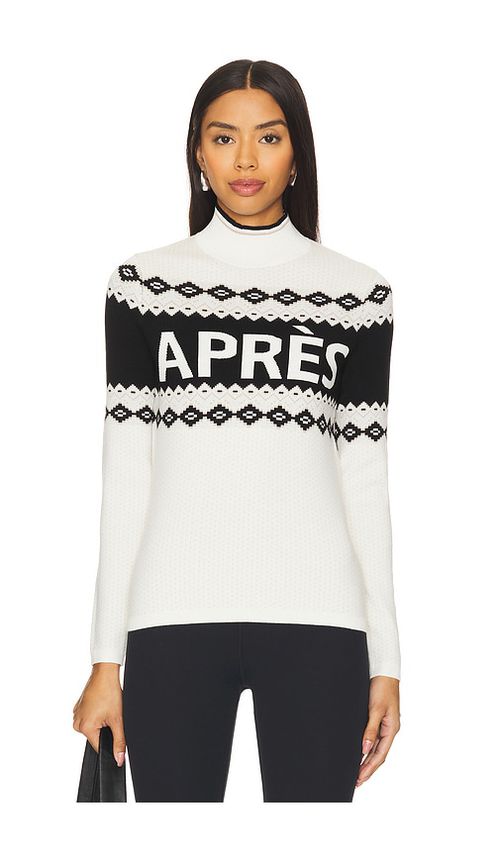 Alp N Rock PULLOVER MIT STEHKRAGEN AURORA in Ivory. Größe XS. Also in