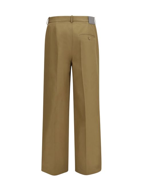 Cotton Twill Chinos — Camel