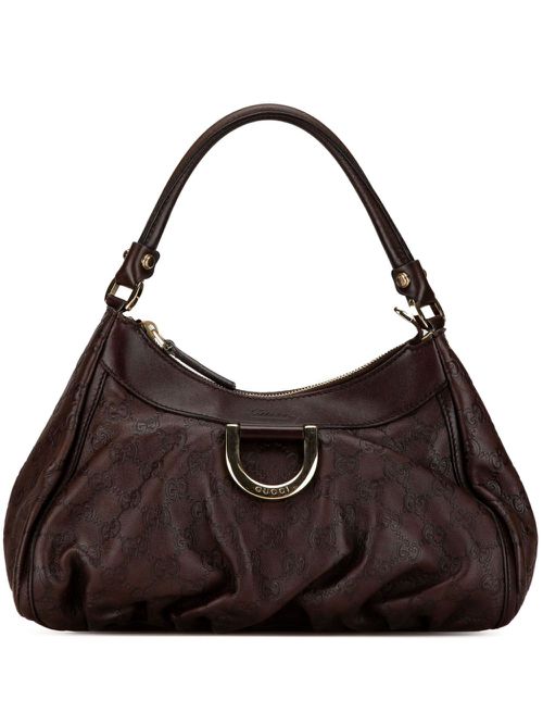2000-2015 Guccissima Abbey D-Ring shoulder bag - Brown