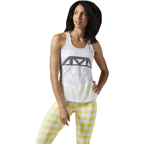 Women's Diamond Mesh Graphic Tank