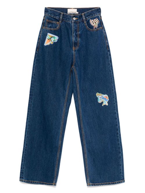Straight-leg jeans - Blue