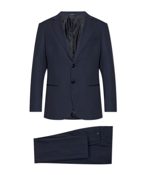 Wool-blend suit