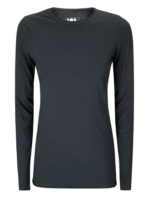 Labo Art long-sleeve fitted top - Black