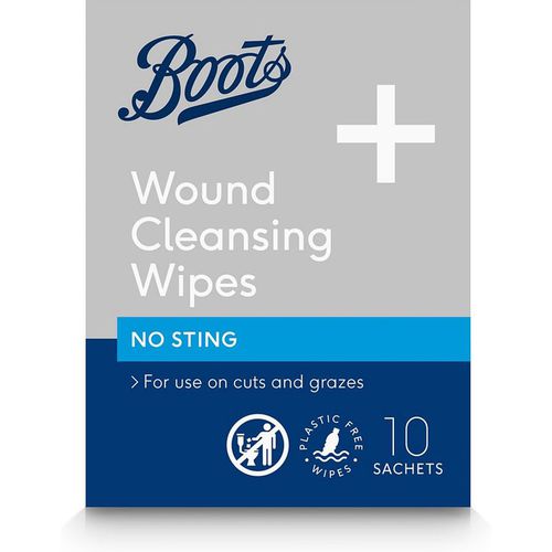 Boots Wound Cleansing Wipes - No Sting