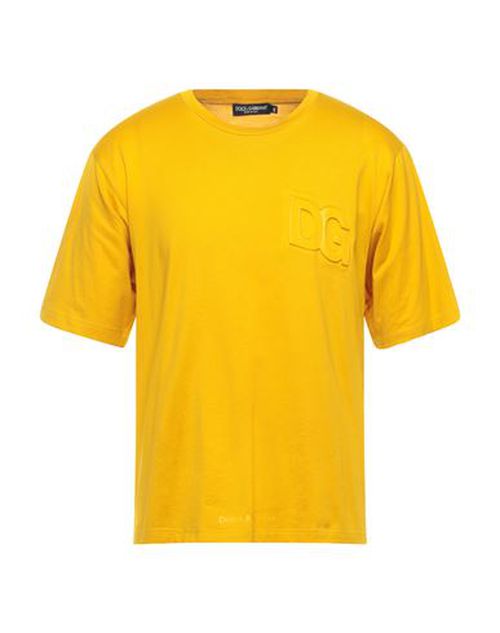 Man T-shirt Ocher