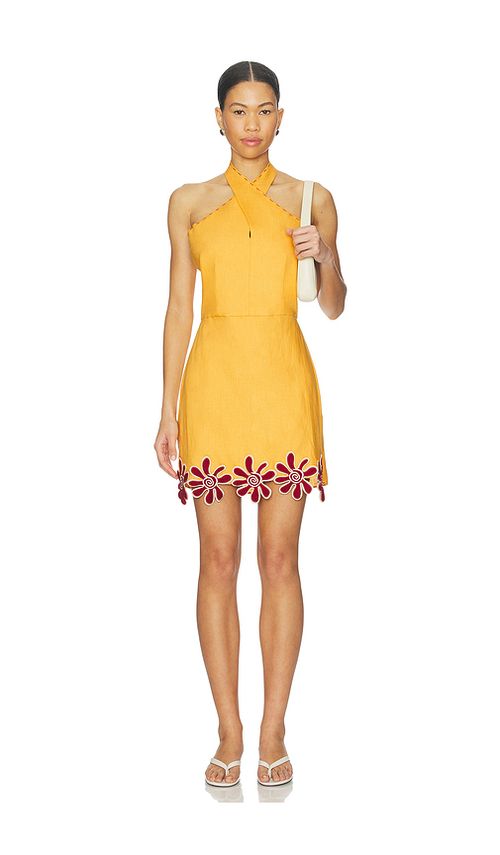 Cala de la Cruz Veneta Dress in Yellow. S. Also in