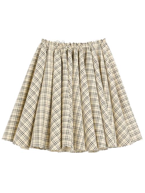 Beige Midi skirt