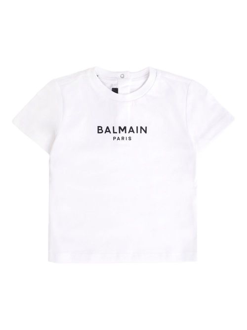 Logo-print short-sleeve T-shirt - White