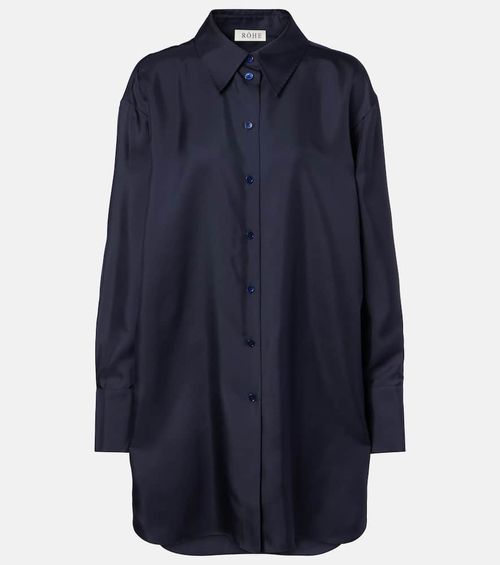 Róhe Oversized silk shirt