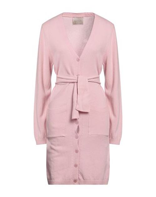 N. o.w. Andrea Rosati Cashmere Woman Cardigan Pink Size S Cashmere, Viscose, Wool, Polyamide