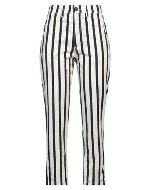 Woman Pants White Size S Cotton