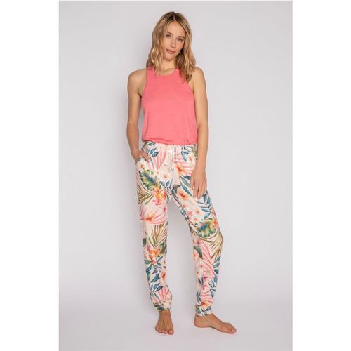 PJ Salvage Womens Floral Pant in Rosa - Pink