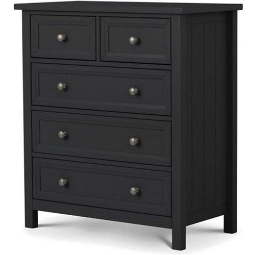 Premium Anthracite Chest (5 Drawers)