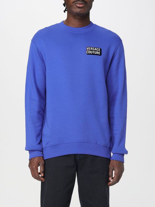 Sweatshirt Men color Blue