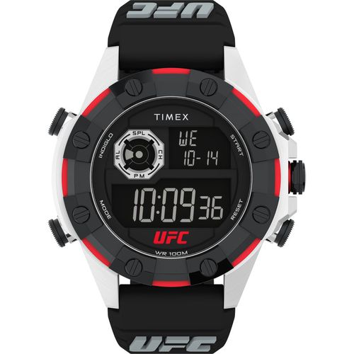 Timex Ufc Kick Mens Black Watch TW2V86700 Rubber - One Size