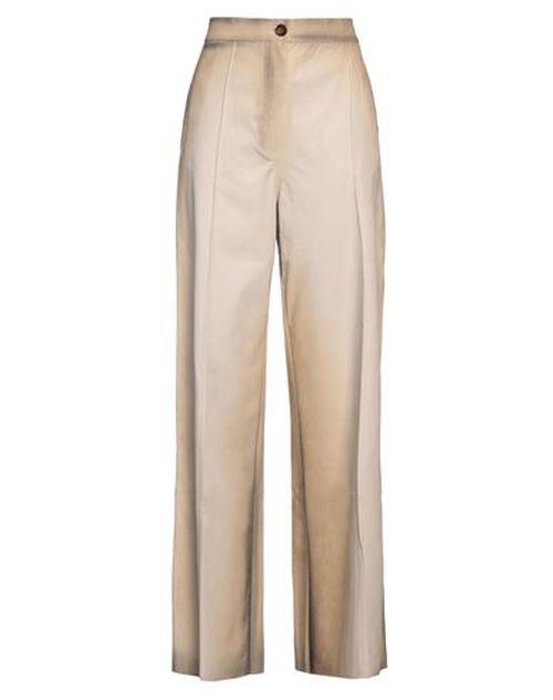 Aviù Woman Pants Beige Size 10 Polyurethane, Viscose