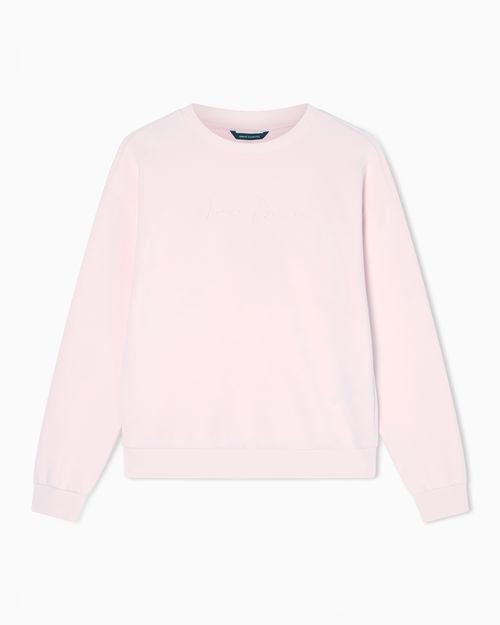 Sweatshirt in viscose scuba