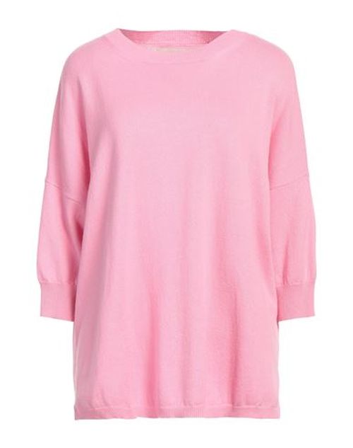 Woman Sweater Fuchsia Size S Cashmere, Cotton