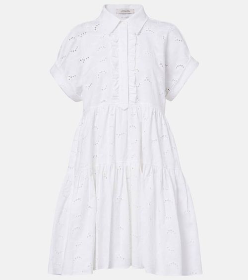 Summer Blossom broderie anglaise minidress