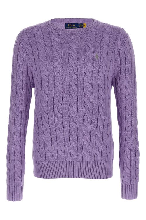 Cotton Braided Sweater