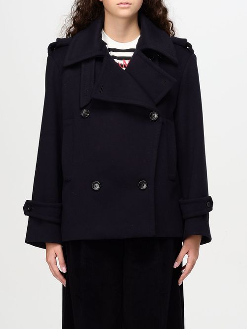 Coat Woman color Blue