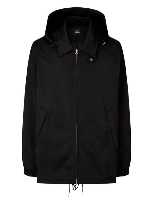 STUDIO TOMBOY hooded utility jacket - Black