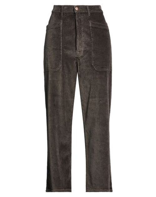 Woman Pants Dark brown Size 31 Cotton, Modal, Elastane