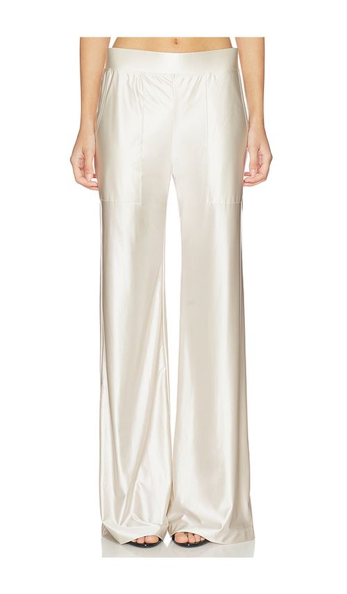 Heroine Sport Thea Pants in Metallic Silver. M. Also in