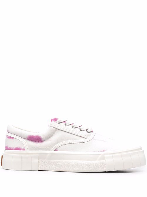 Opal tie-dye print sneakers - White