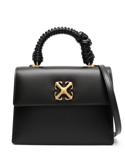 Jitney 2.8 leather tote bag - Black