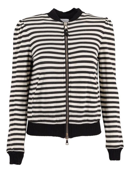 Striped sweatshirt - White