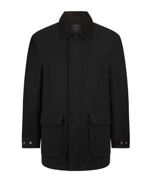 TWILL COLLAR FIELD JACKET