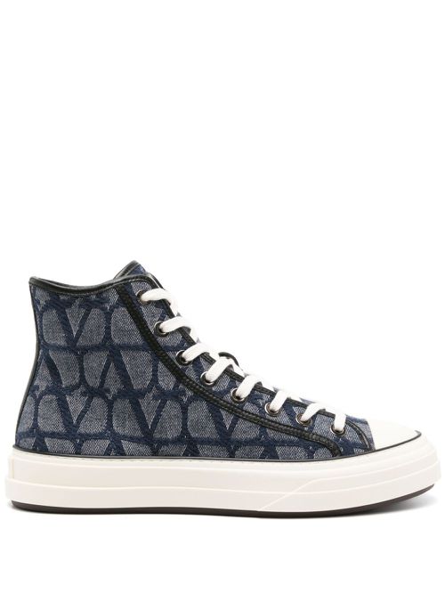 Vlogo high-top sneakers - Blue