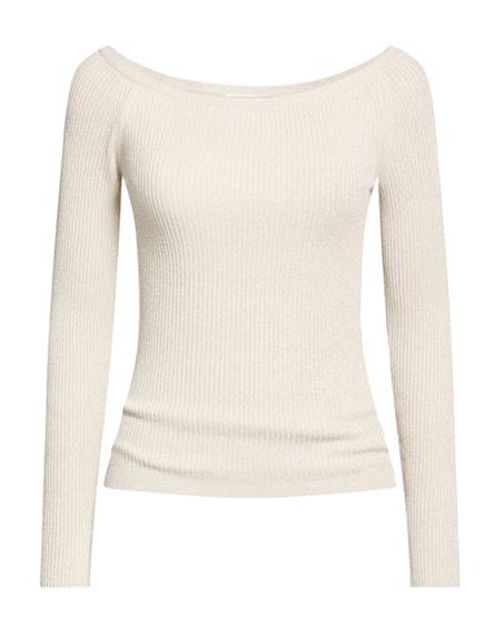 Monochrome Woman Sweater Gold Size L Viscose, Polyamide, Metallic fiber