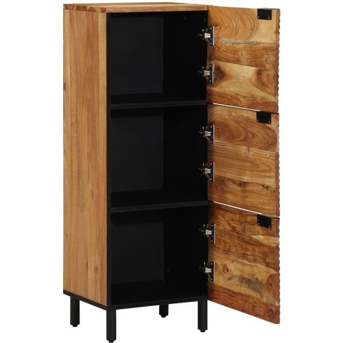 Highboard 40x33x110 cm Solid Wood Acacia