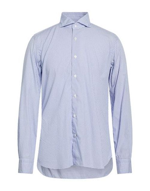 Man Shirt Navy Size 15 Cotton