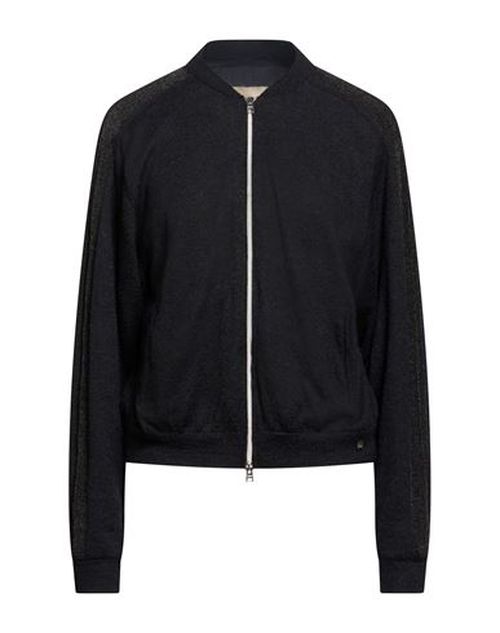 Woman Cardigan Black Size 8 Mohair wool, Alpaca wool, Polyamide