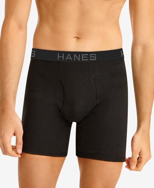 Ultimate ComfortSoft Boxer Briefs, 5+1 Bonus Pack - Black/ Grey Assorted