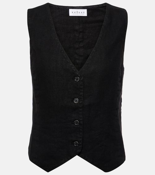 Mylie linen vest