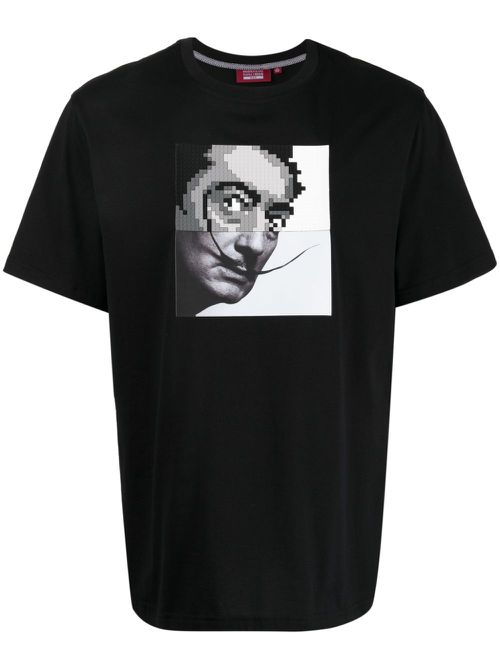 Dolly short-sleeve cotton T-shirt - Black