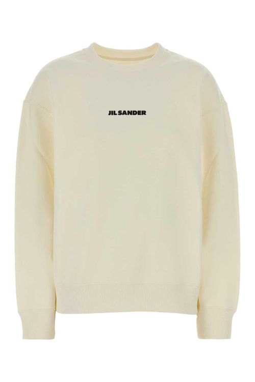 Ivory Cotton Sweatshirt