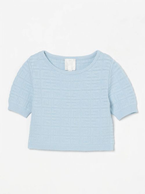 Sweater GIVENCHY Kids color Gnawed Blue